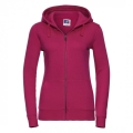 Bluza Damska Ladies´ Authentic Zipped Hood Jacket z Własnym Haftem